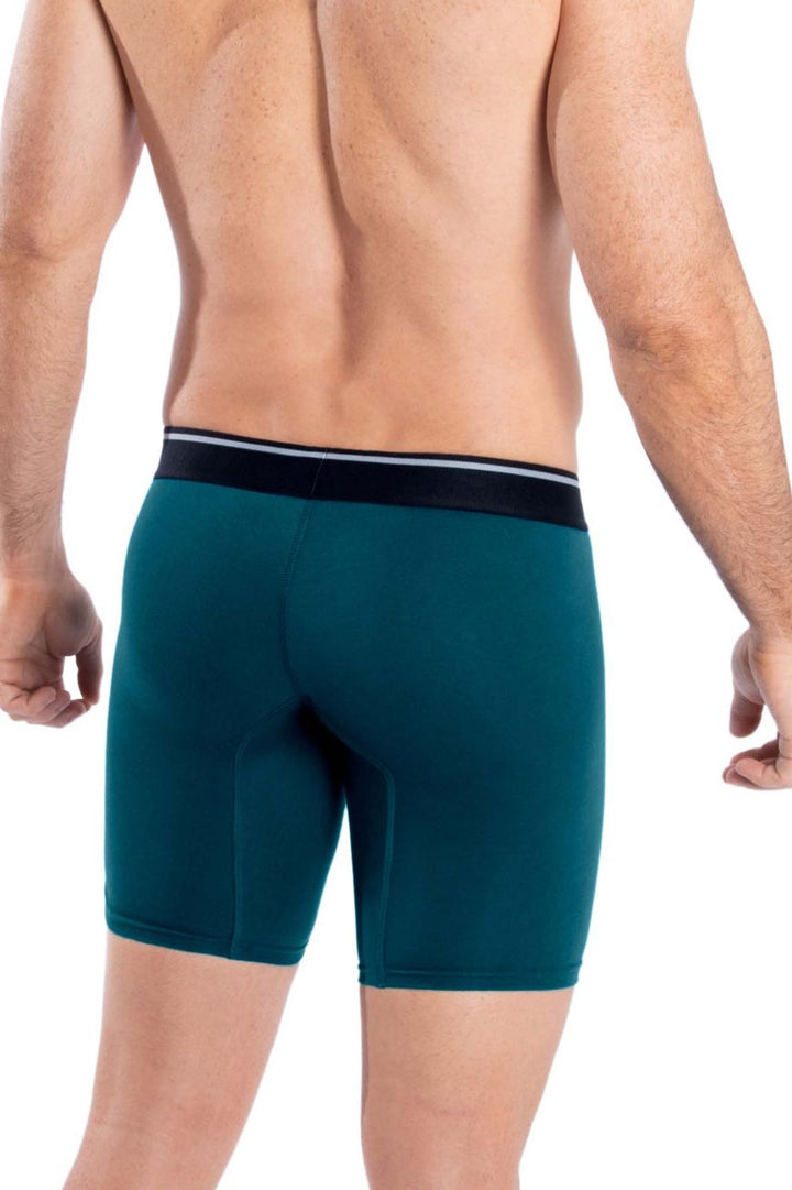 HAWAIR Solid Athletic Men's Boxer Brief in Petrol – men's boxer briefs