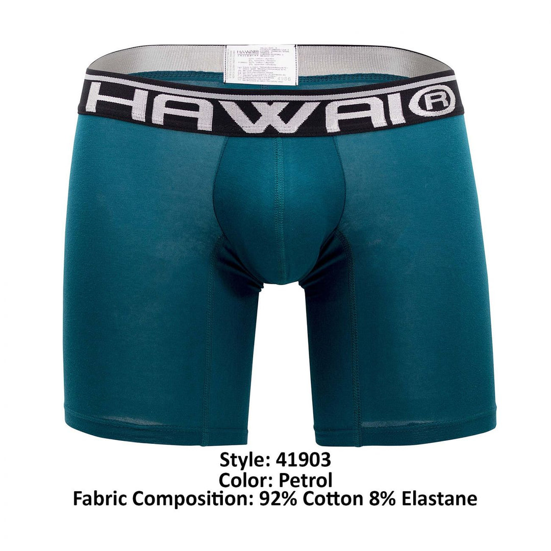 HAWAIR Solid Athletic Men's Boxer Brief in Petrol – men's boxer briefs