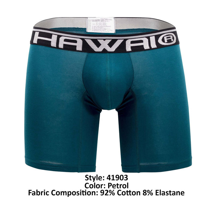 HAWAIR Solid Athletic Men's Boxer Brief in Petrol – men's boxer briefs