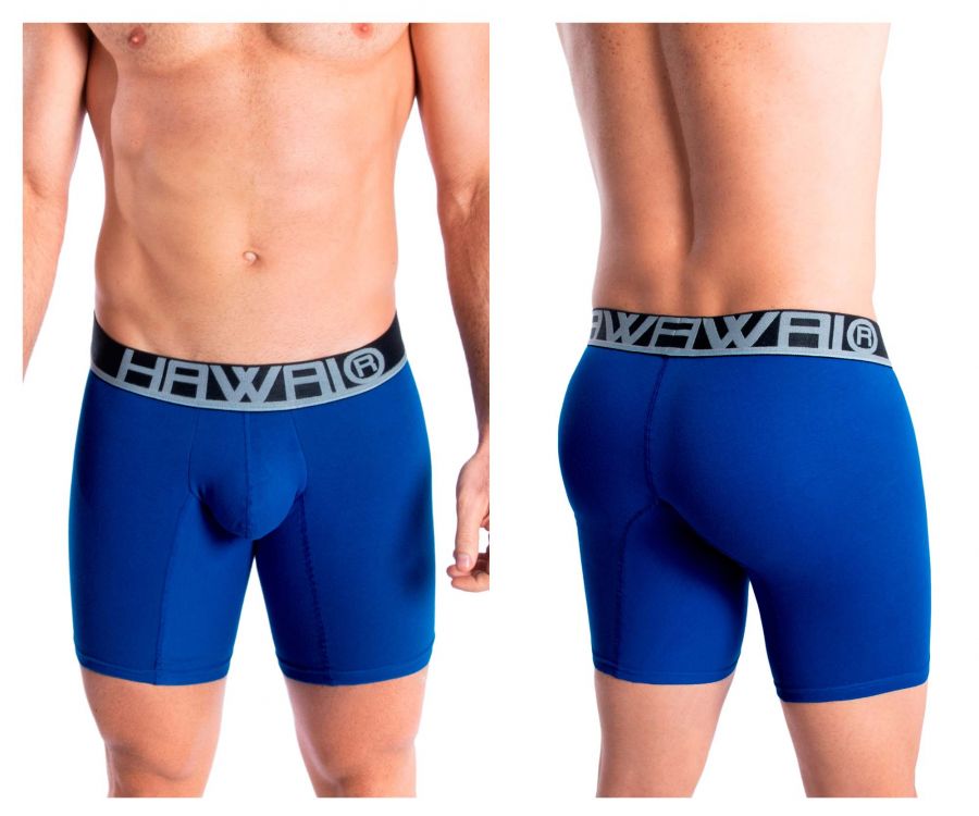 HAWAIR Solid Athletic Men's Boxer Brief in Royal Blue – men's boxer briefs
