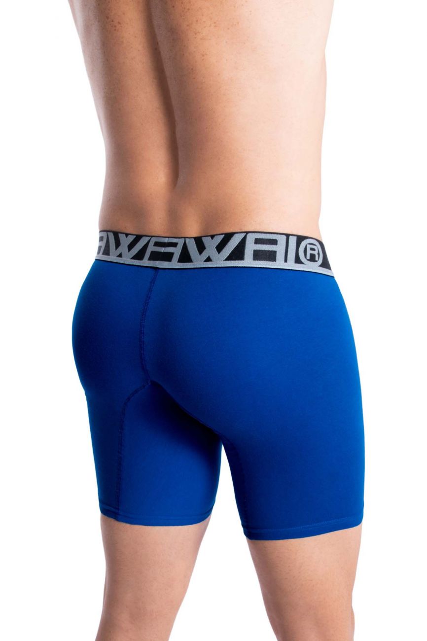HAWAIR Solid Athletic Men's Boxer Brief in Royal Blue – men's boxer briefs