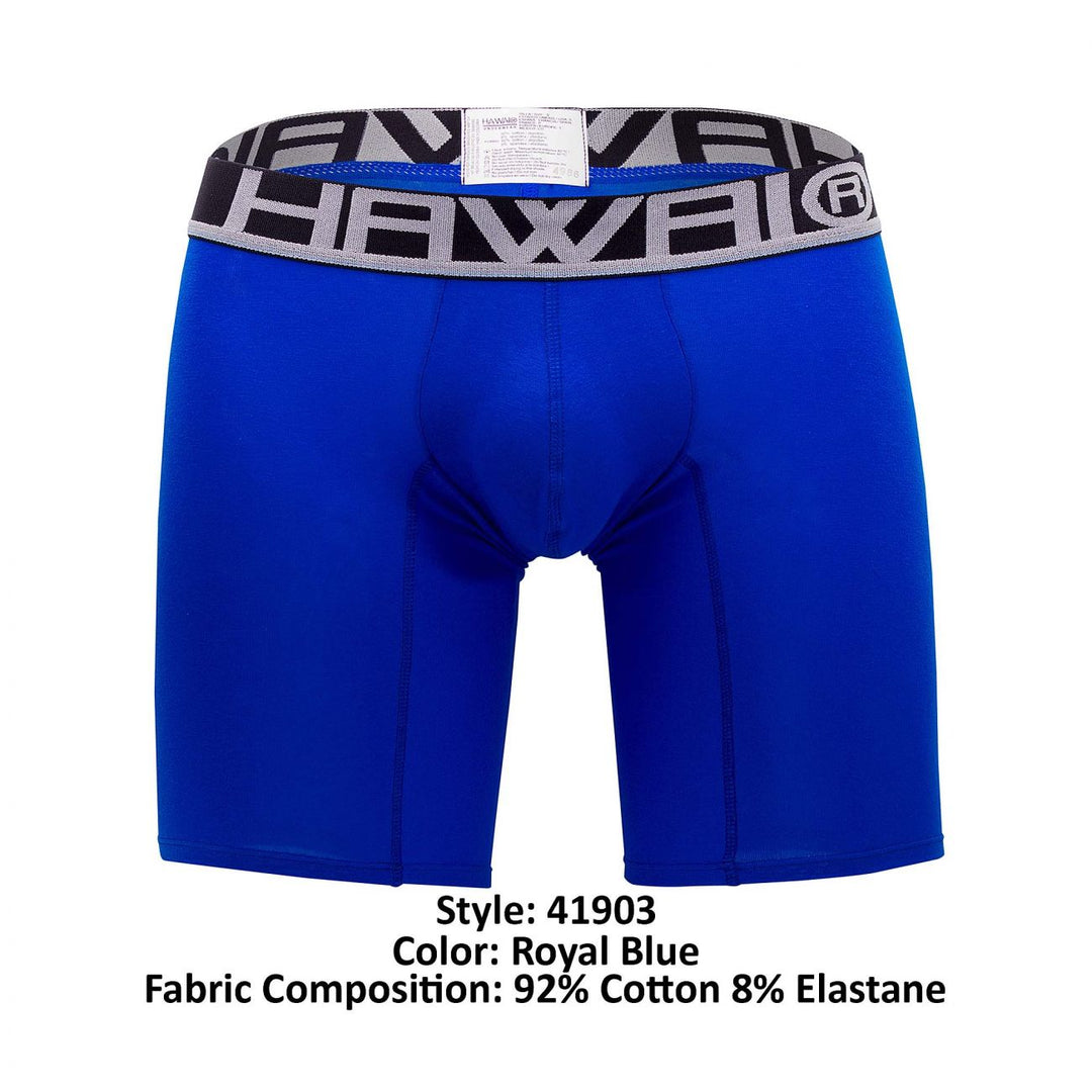 HAWAIR Solid Athletic Men's Boxer Brief in Royal Blue – men's boxer briefs