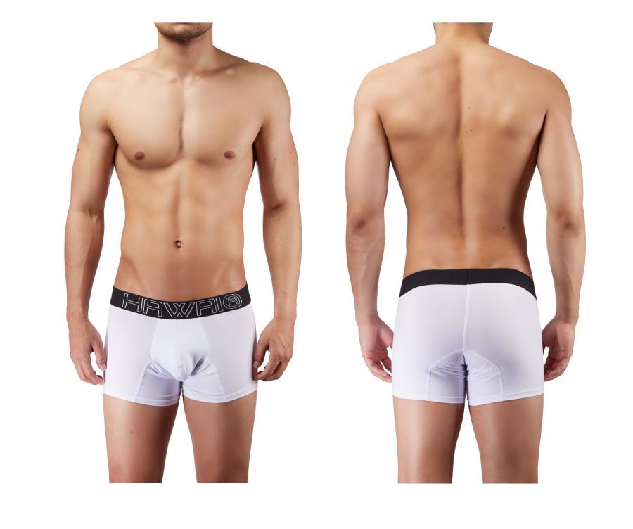 HAWAIR  Men's Boxer Brief in White – men's boxer briefs