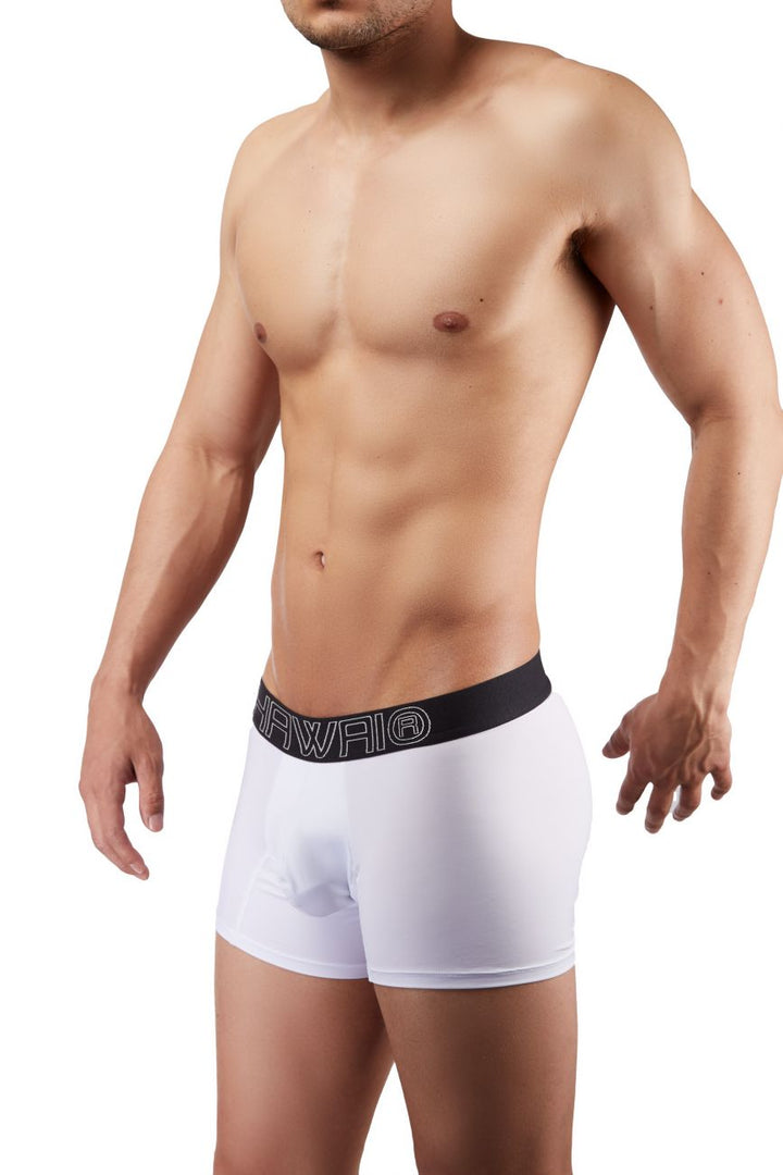 HAWAIR  Men's Boxer Brief in White – men's boxer briefs