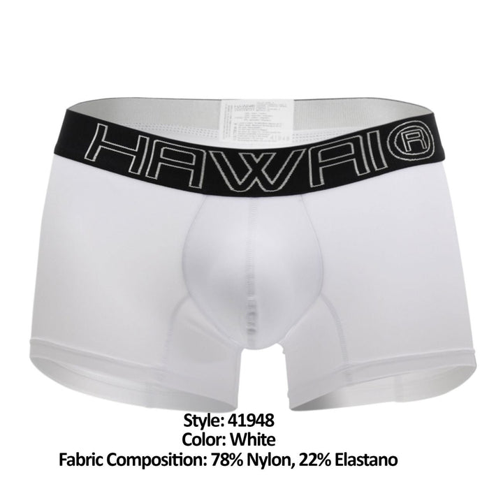 HAWAIR  Men's Boxer Brief in White – men's boxer briefs