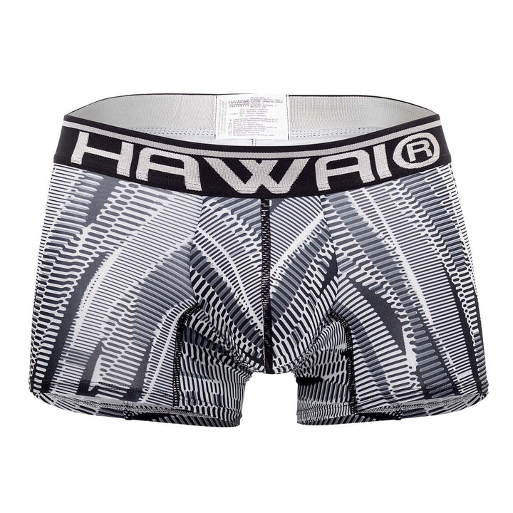 HAWAIR Printed Athletic Men's Trunk Underwear in Black – men's trunks