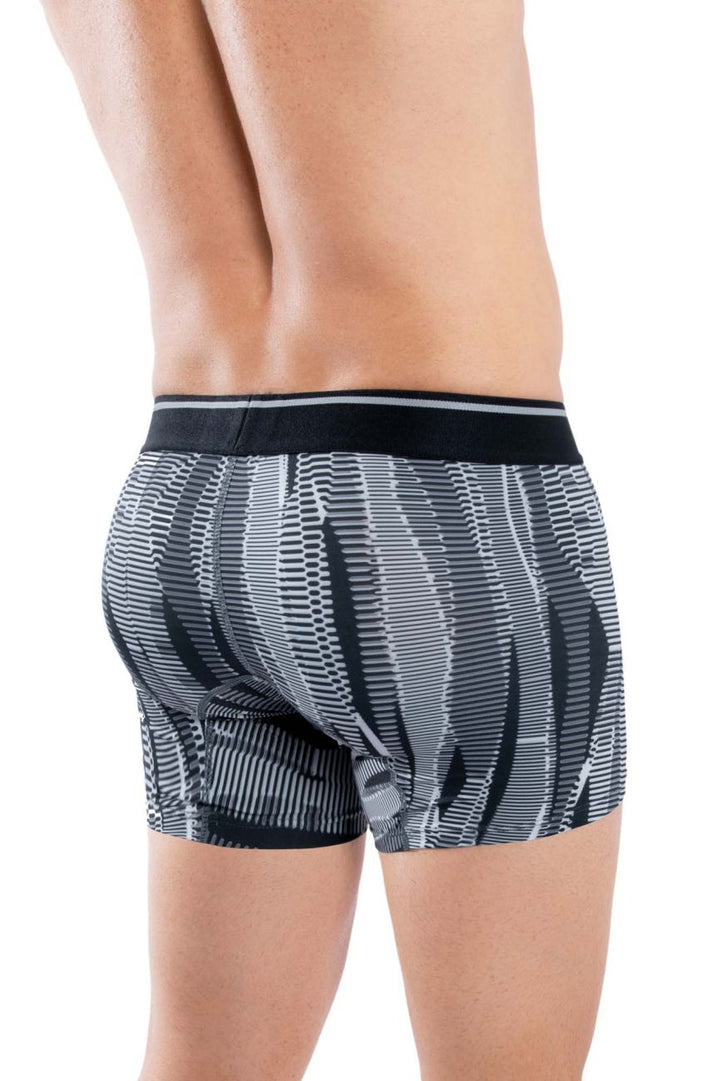 HAWAIR Printed Athletic Men's Trunk Underwear in Black – men's trunks