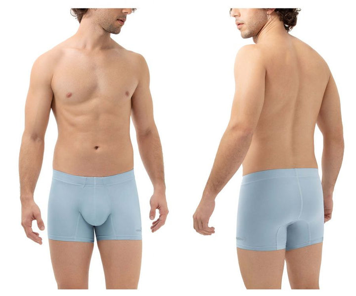HAWAIR Microfiber Trunks in Light Blue – men's trunks