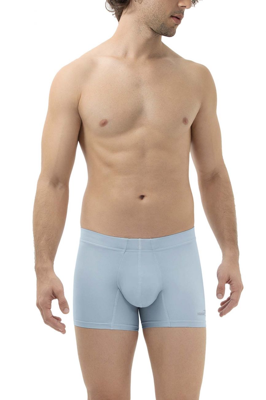 HAWAIR Microfiber Trunks in Light Blue – men's trunks