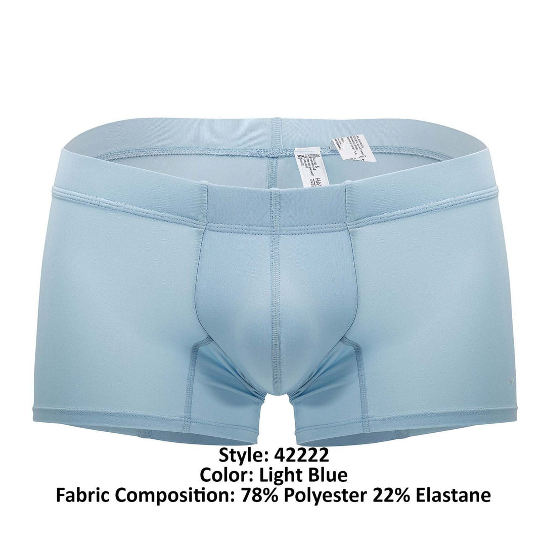 HAWAIR Microfiber Trunks in Light Blue – men's trunks