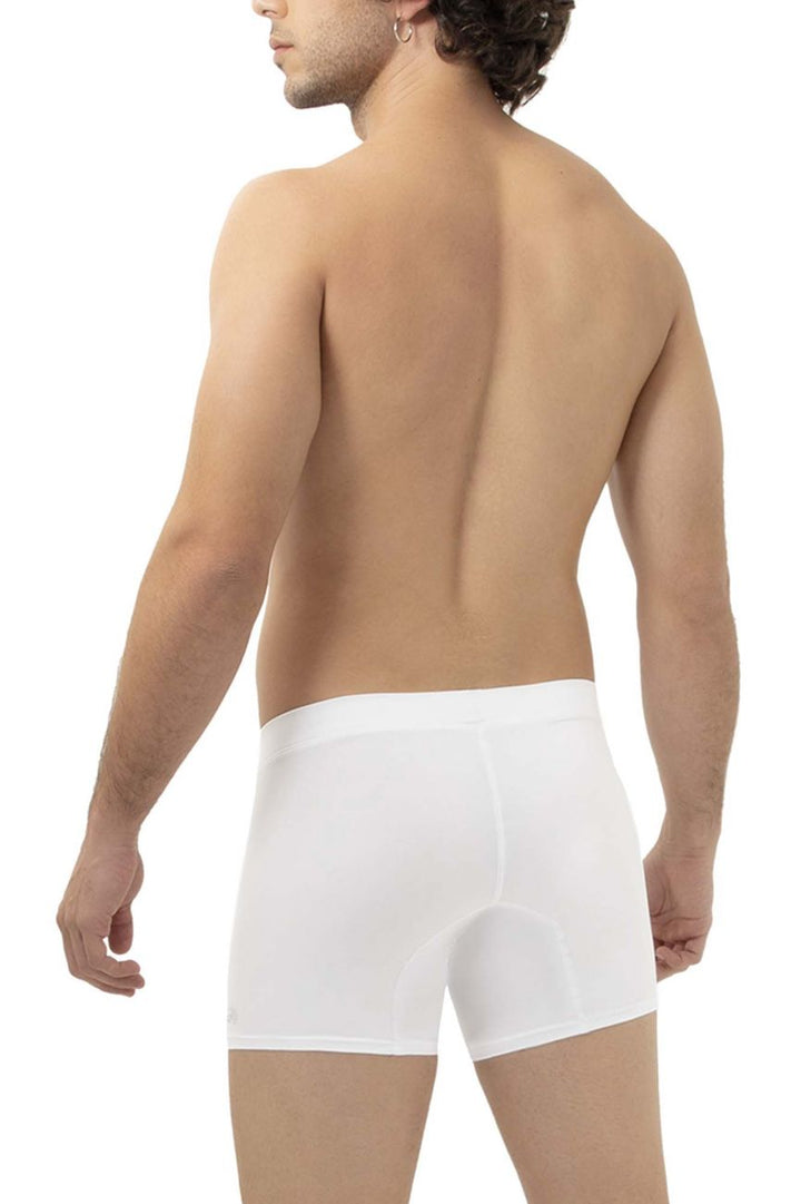 HAWAIR Microfiber Men's Trunk Underwear in White – men's trunks