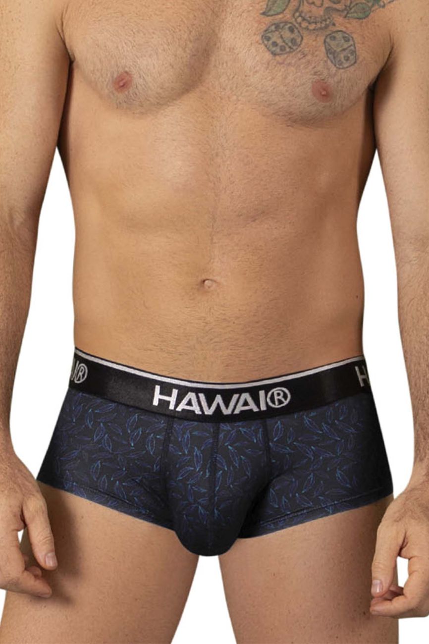 HAWAIR Printed Briefs in Black – men's briefs