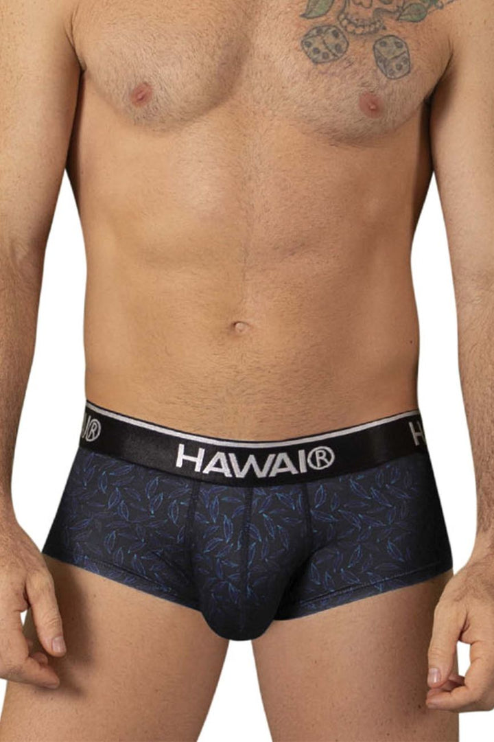 HAWAIR Printed Briefs in Black – men's briefs