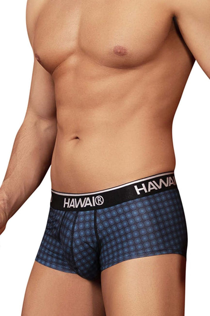 HAWAIR Printed Briefs in Blue – men's briefs