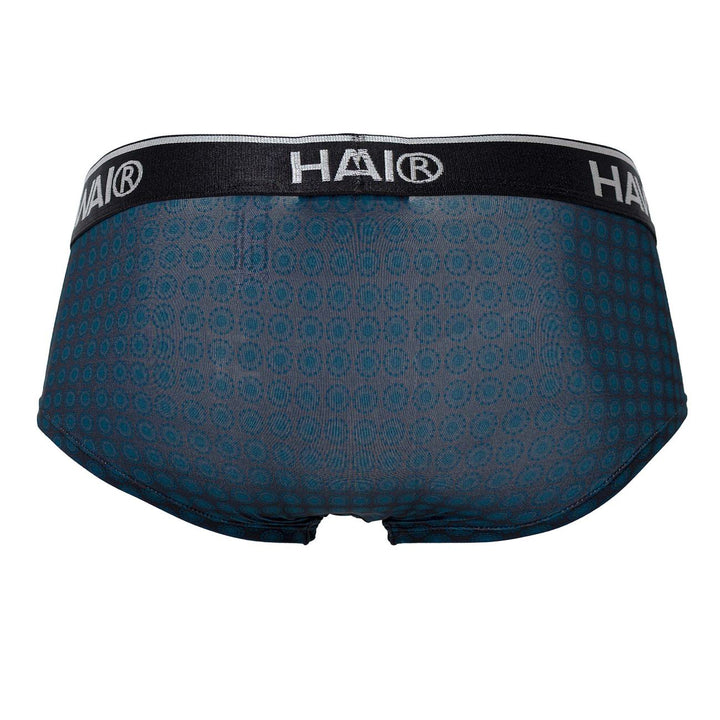 HAWAIR Printed Briefs in Blue – men's briefs