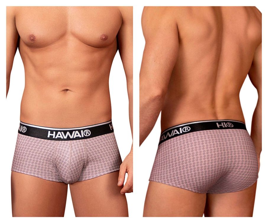 HAWAIR Printed Briefs in Cocoa – men's briefs