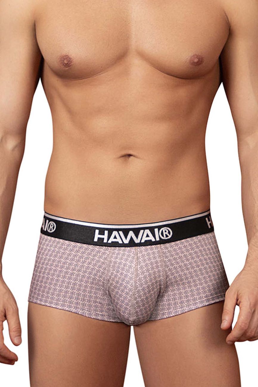 HAWAIR Printed Briefs in Cocoa – men's briefs