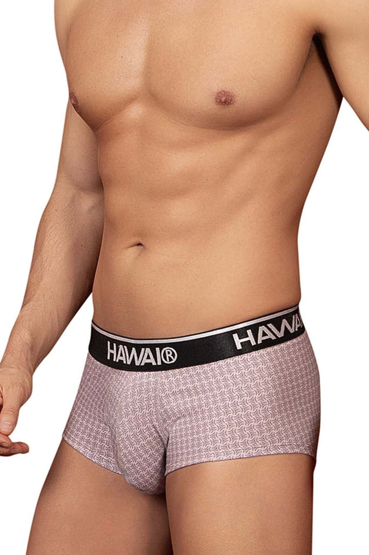HAWAIR Printed Briefs in Cocoa – men's briefs