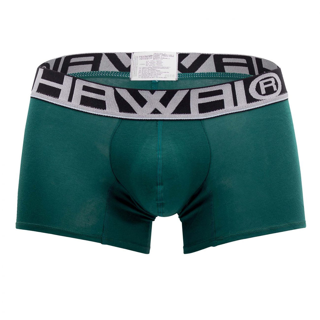 HAWAIR Solid Athletic Men's Trunk Underwear in Green – men's trunks