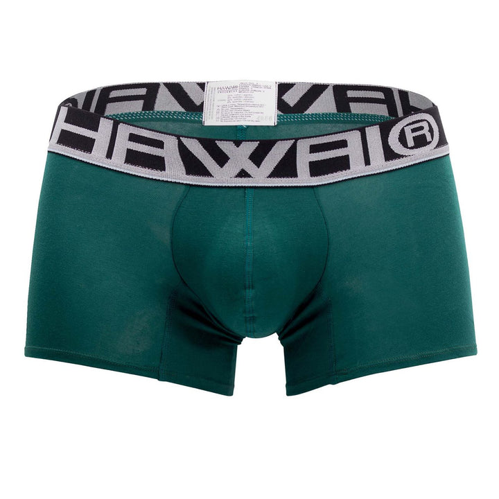 HAWAIR Solid Athletic Men's Trunk Underwear in Green – men's trunks