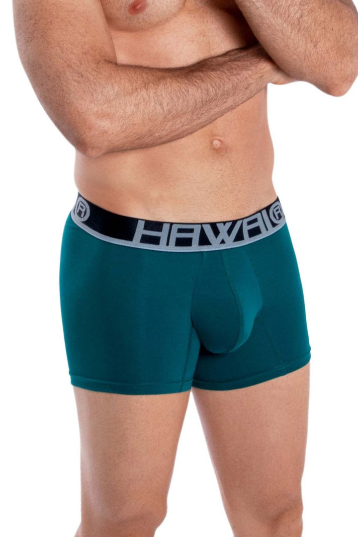 HAWAIR Solid Athletic Men's Trunk Underwear in Green – men's trunks