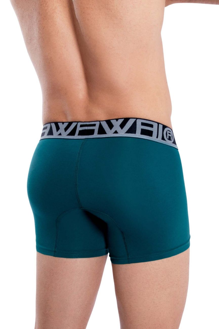HAWAIR Solid Athletic Men's Trunk Underwear in Green – men's trunks
