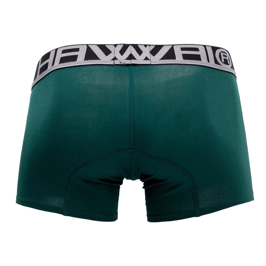 HAWAIR Solid Athletic Men's Trunk Underwear in Green – men's trunks