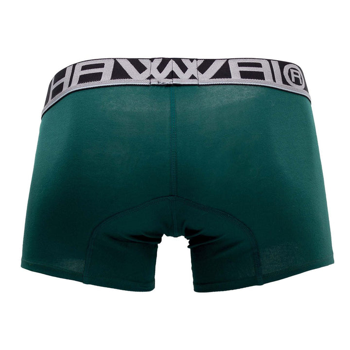 HAWAIR Solid Athletic Men's Trunk Underwear in Green – men's trunks