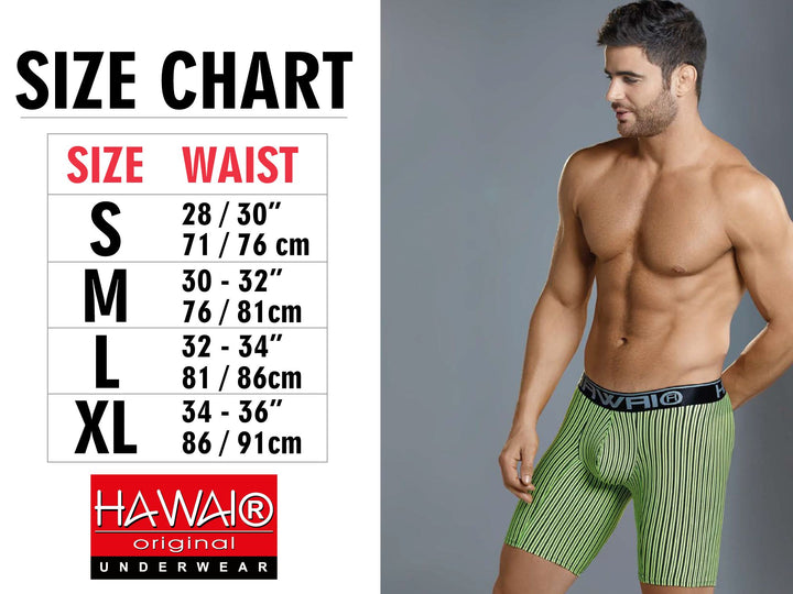 HAWAIR Printed Microfiber Men's Trunk Underwear in Royal Blue – men's trunks