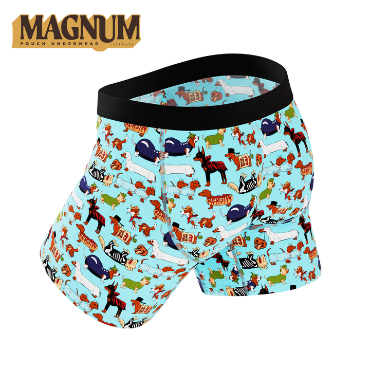 Shinesty The Halloweenies Halloween dogs Ball Hammock Magnum Big Pouch – men's Halloween dogs big pouch boxer