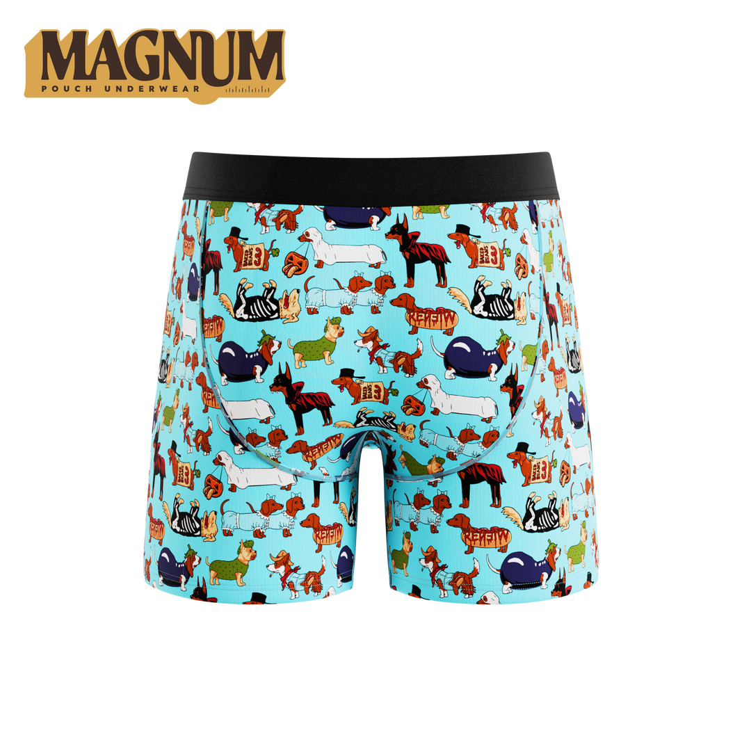Shinesty The Halloweenies Halloween dogs Ball Hammock Magnum Big Pouch – men's Halloween dogs big pouch boxer