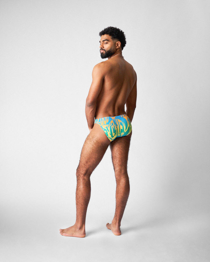 Harbour City Bikini Swim Brief - Tropical