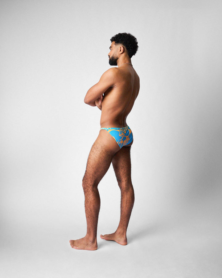 Harbour City Micro Swim Brief - Tropical