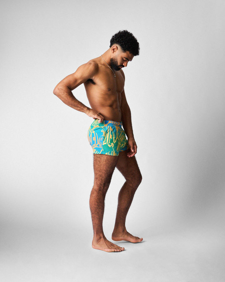 Harbour City Swim Short - Tropical