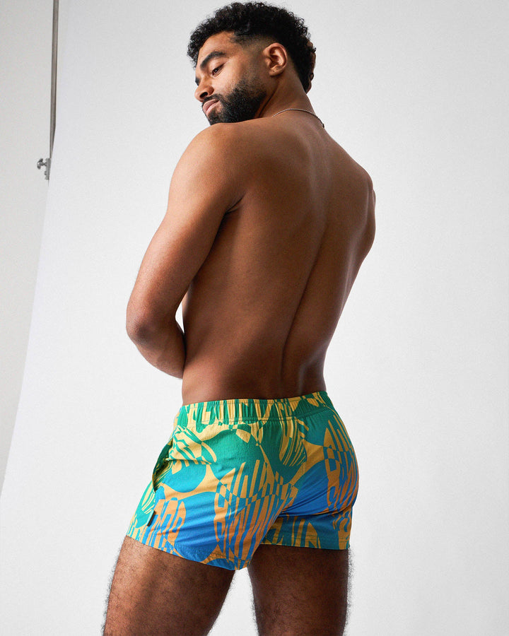 Harbour City Swim Short - Tropical