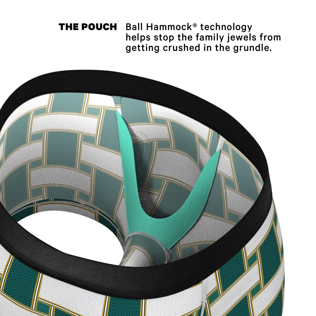 Shinesty Lawn Chair Vintage Webbed Ball Hammock® Pouch Trunks Underwear