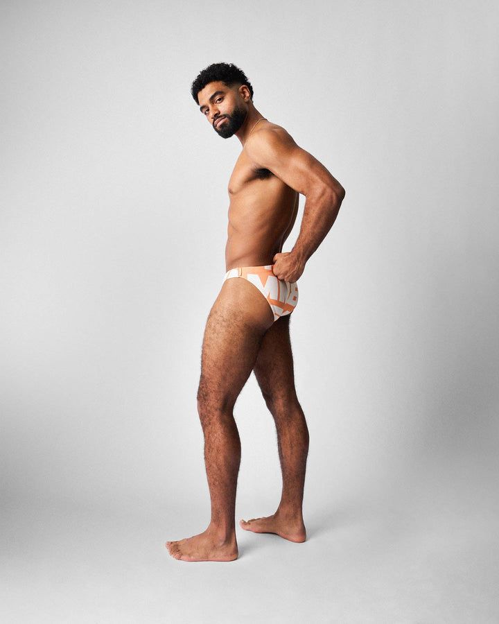 Headliner Bikini Swim Brief - Orange