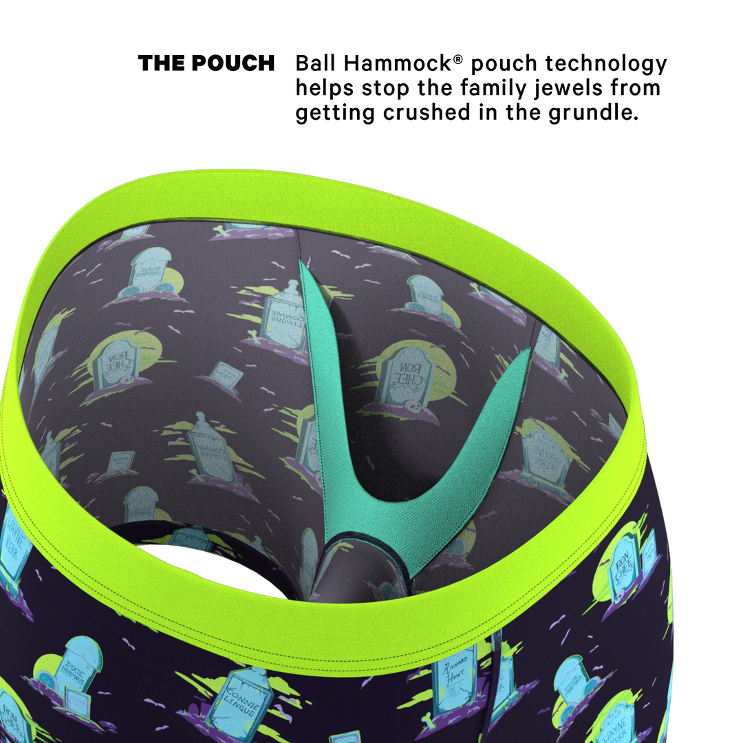 The Headstone Tombstone Ball Hammock® Pouch Underwear | Funny Boxer Briefs