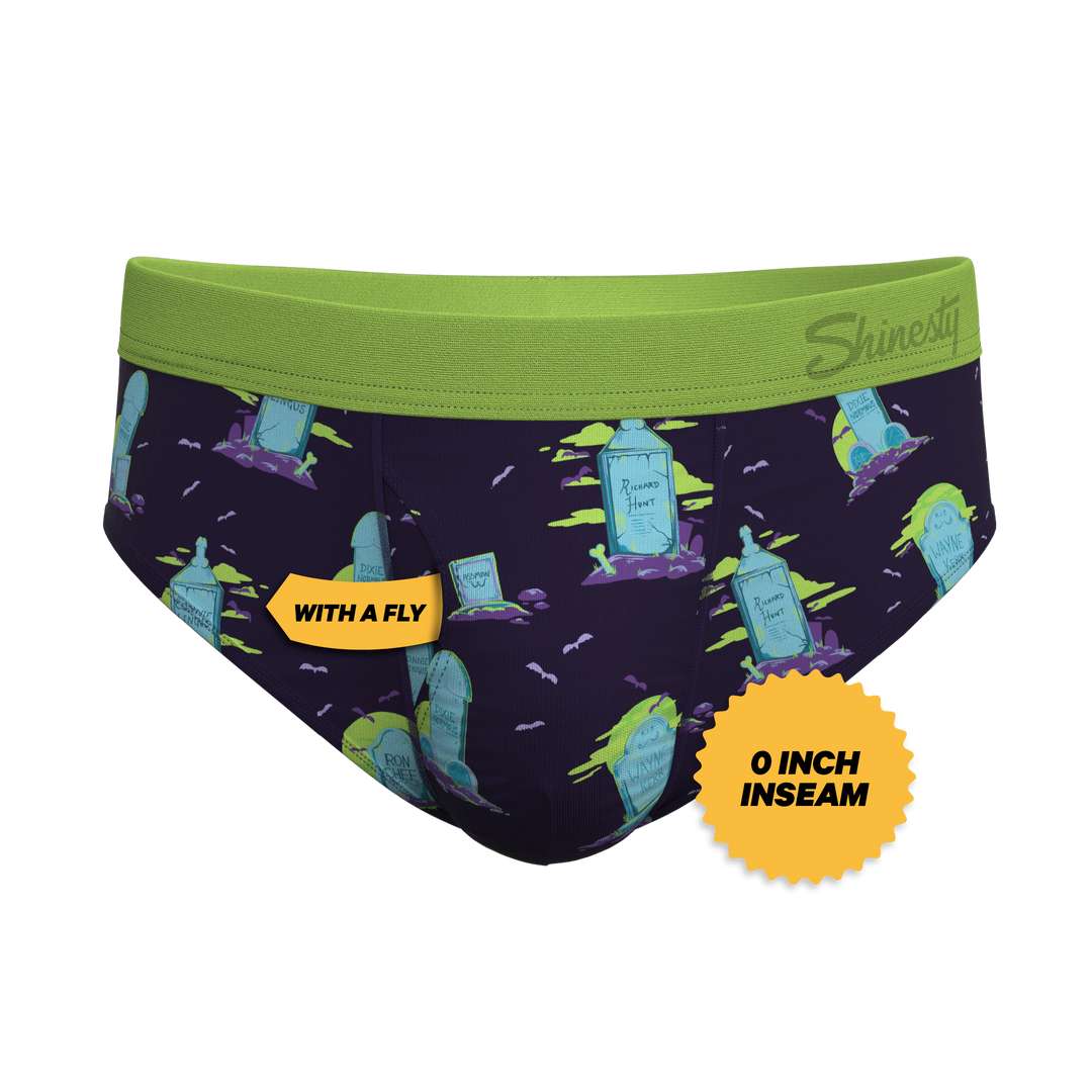 The Headstone Tombstone Ball Hammock® Pouch Underwear Briefs | Funny Pouch Briefs