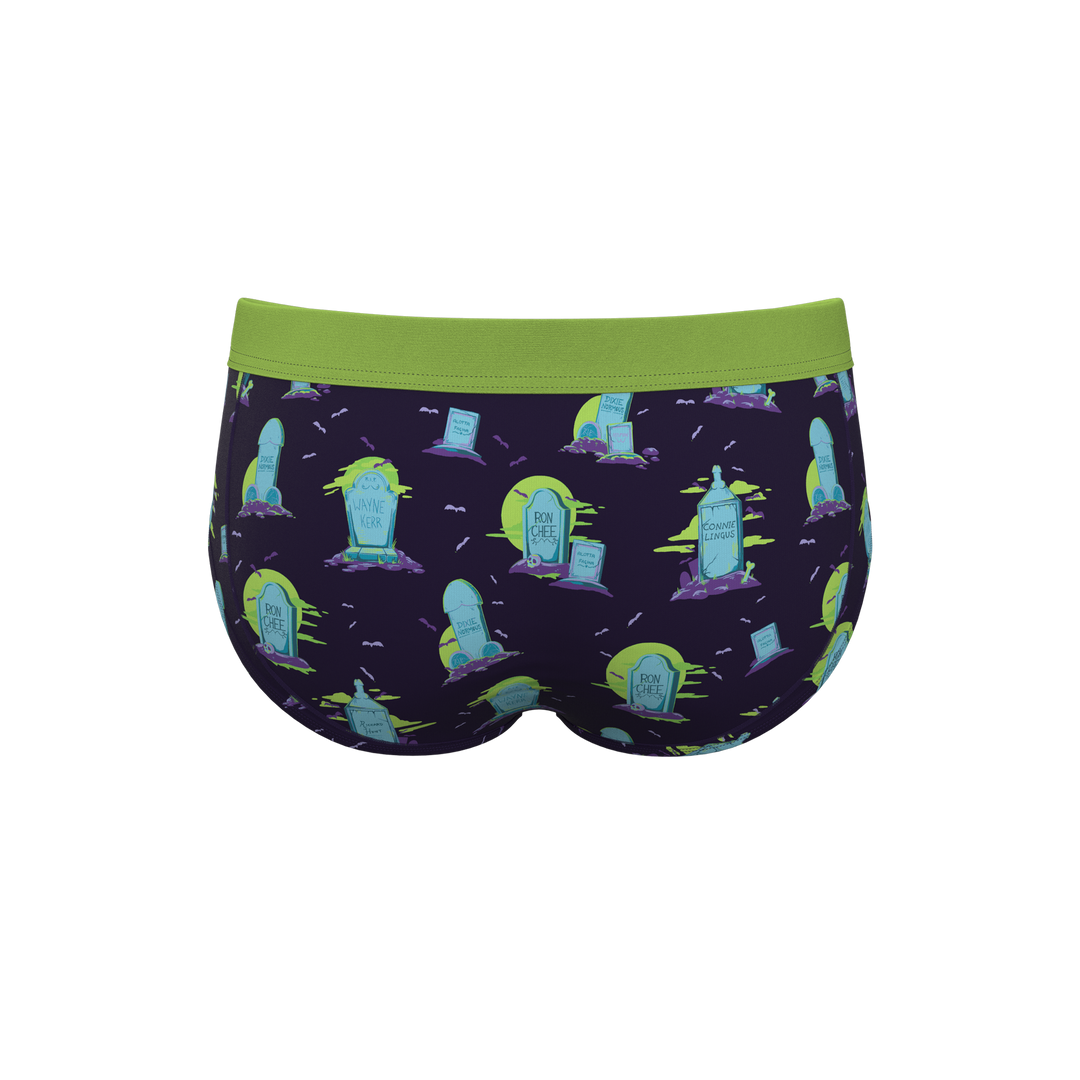 The Headstone Tombstone Ball Hammock® Pouch Underwear Briefs | Funny Pouch Briefs