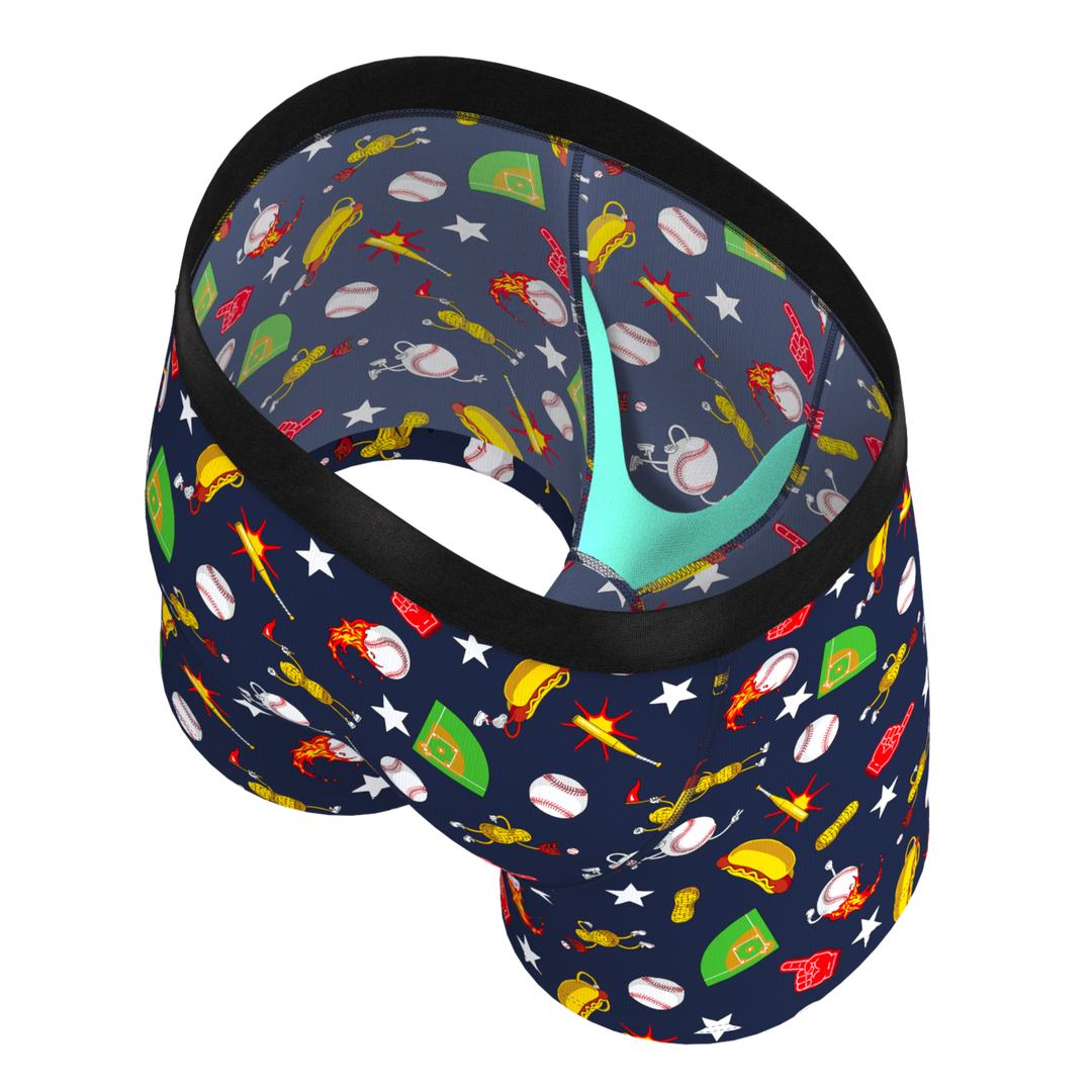 Shinesty "Hey Batter Batter" Baseball Boy's Boxer Briefs