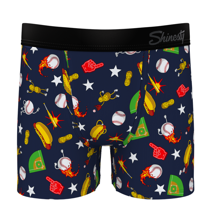 Shinesty "Hey Batter Batter" Baseball Boy's Boxer Briefs