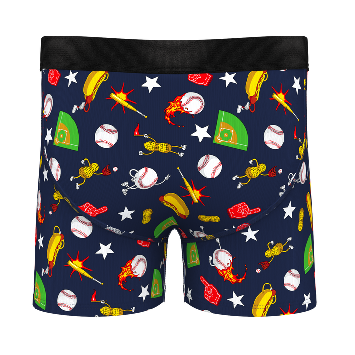 Shinesty "Hey Batter Batter" Baseball Boy's Boxer Briefs