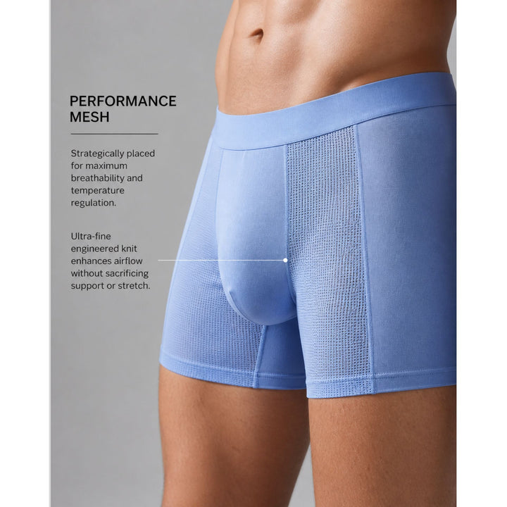 SilkCut Mesh Modal Performance Boxer Briefs 2-Pack – men's breathable mesh modal boxer briefs