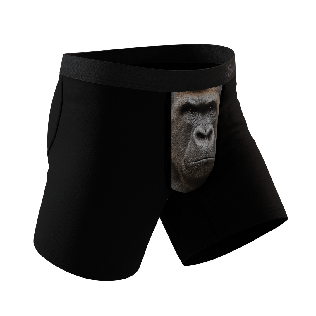 Shinesty The Honor For Harambe gorilla Ball Hammock boxer briefs – funny novelty underwear