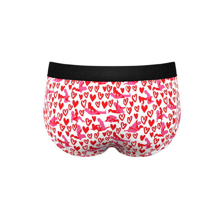 The Hot-Blooded Handbook Ball Hammock® Briefs - Shinesty Valentine's Pouch Underwear