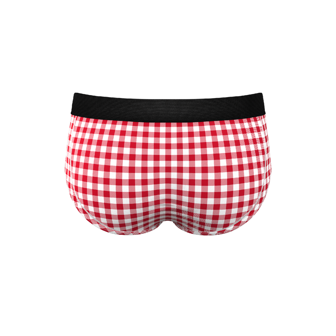 Shinesty "Hot Diggity" Corn Dog Print Ball Hammock® Pouch Briefs Underwear