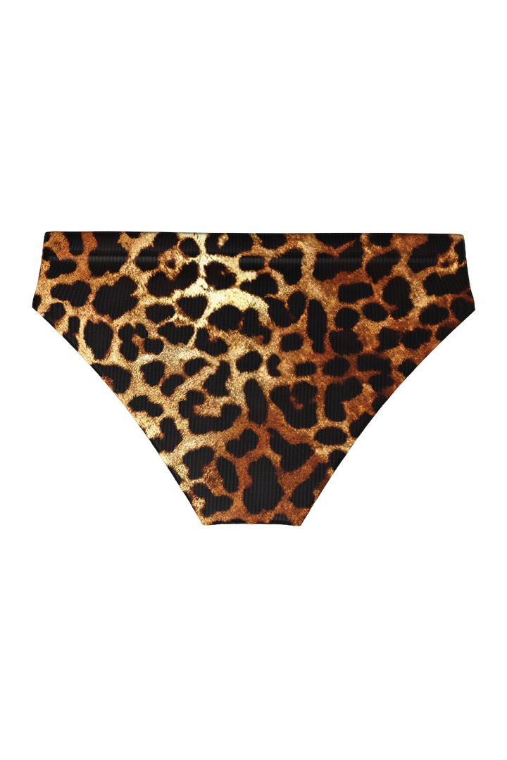 Shinesty The Hot Spots leopard Ball Hammock pouch swim briefs – men's leopard print swim brief