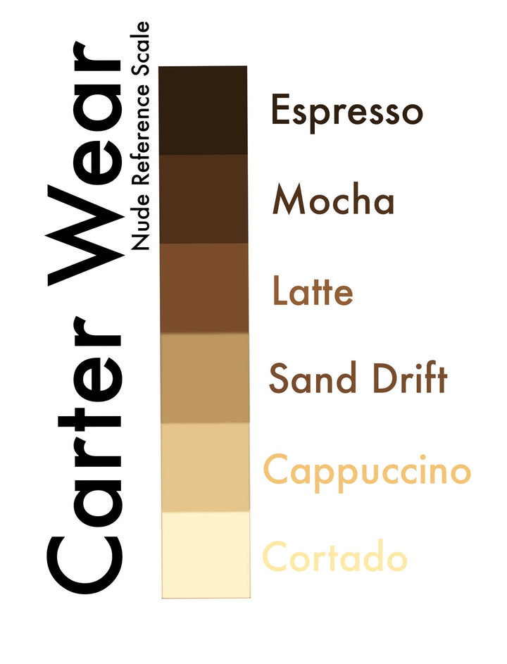 Carter Wear Men’s Cortado Stretch Cotton Thong - Comfortable Minimalist Support Underwear (Tan)