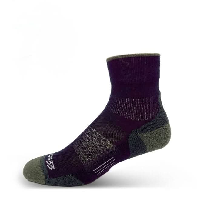 Minus33 Mountain Heritage Microweight Cushion Mini Crew Wool Socks – merino wool mini crew socks